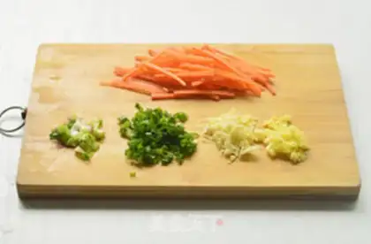 Make Fish and shrimp step 1