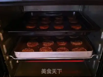 Make Red sugar sesame cookies step 8