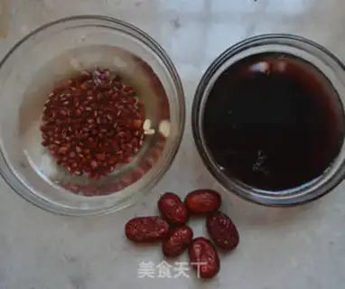 Make Red bean, black rice step 0