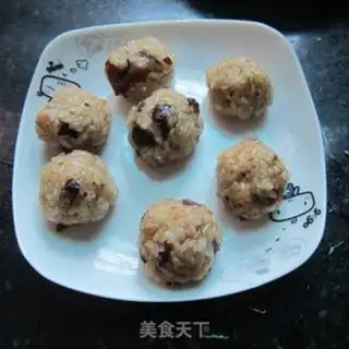 Make Blowing rice balls step 5