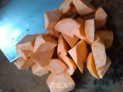 Make Potato congee step 1