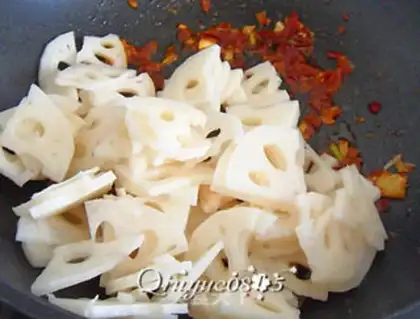 Make Spicy Lotus step 5