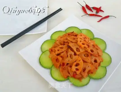 Make Spicy Lotus step 6