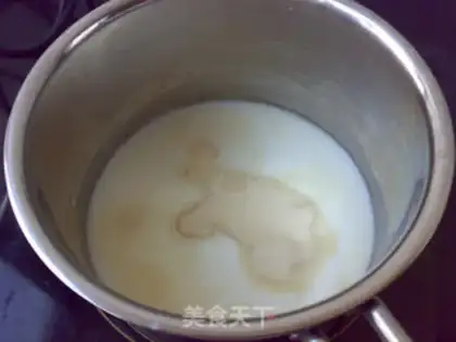 Make Cocomus cake step 1
