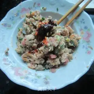 Make Fish fragrance dumplings step 3