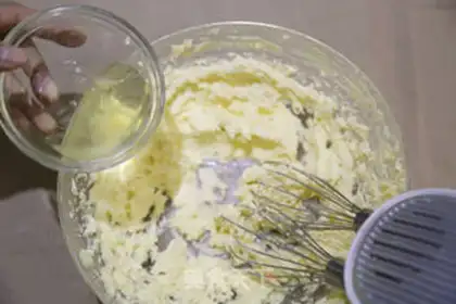 Make Cheese protein cookies step 4