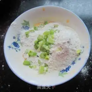 Make Egg celery finale pancakes step 5