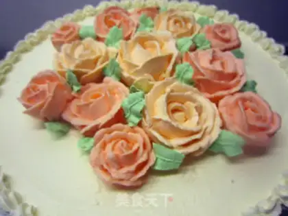 Make Cheese cream cake step 34