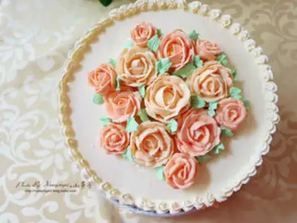 Make Cheese cream cake step 35