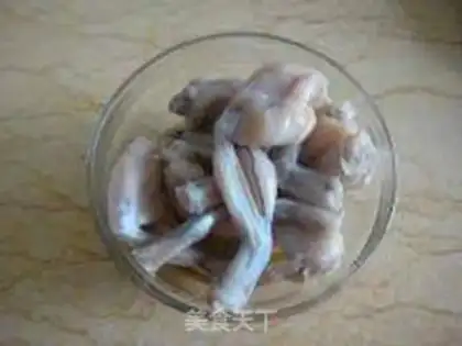 Make Dry frog leg step 0