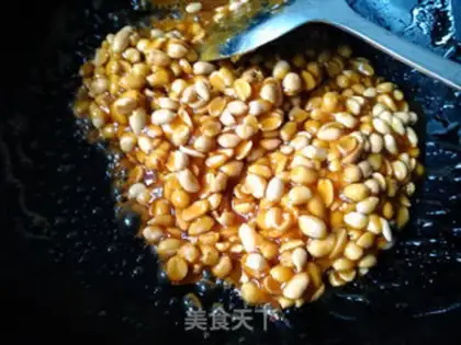 Make Peanut sugar step 8