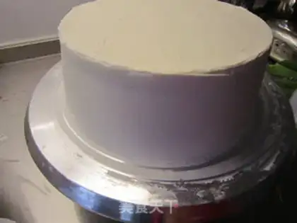 Make Butter cream cake step 25