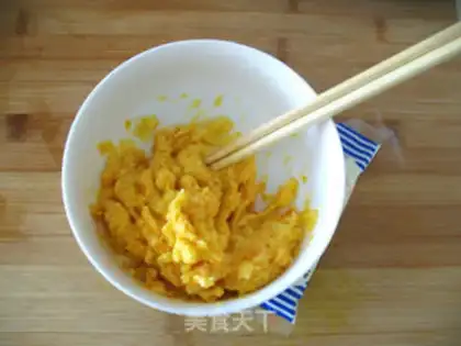 Make Pumpkin mashed salad step 4