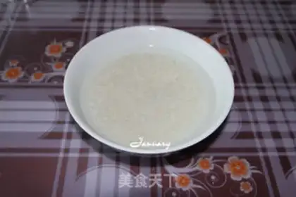 Make Chicken rice for mushrooms step 1