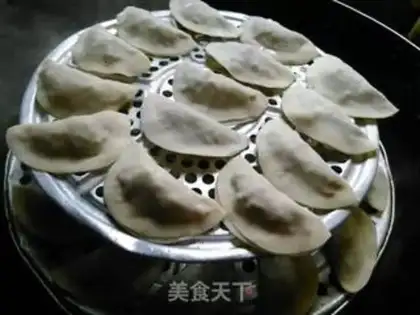 Make Pork corn and vegetable dumplings step 15