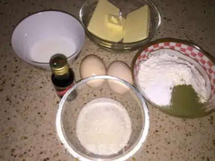 Make Make a tea Madeline cake step 0