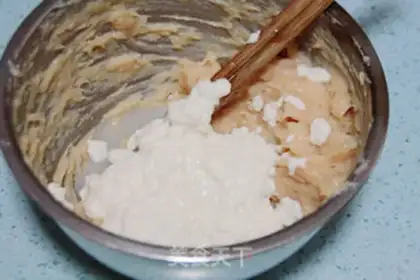 Make Chicken tofu pills with eggplant juice step 9