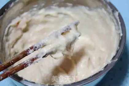 Make Chicken tofu pills with eggplant juice step 11