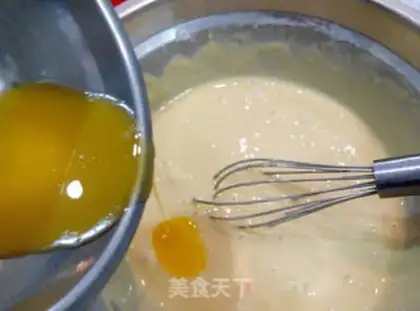 Make Strawberry waffles step 2