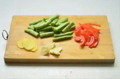 Make Bean-fruit ribs step 1