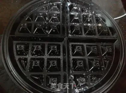 Make Strawberry waffles step 5