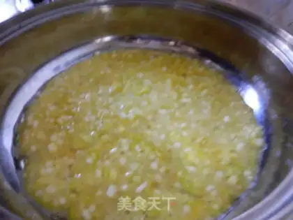 Make A yellow eggcake step 5
