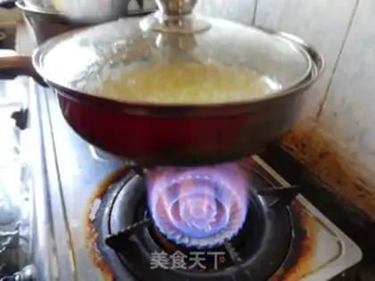 Make A yellow eggcake step 6