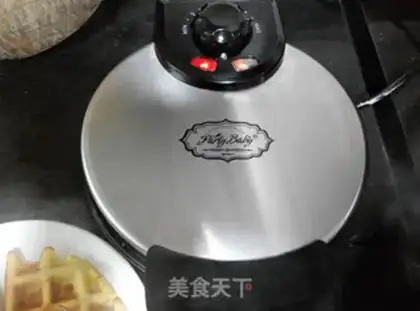 Make Strawberry waffles step 7