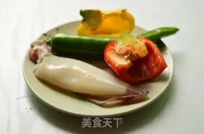 Make Pepper squid rings step 0