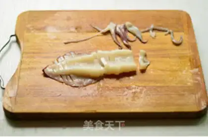 Make Pepper squid rings step 2