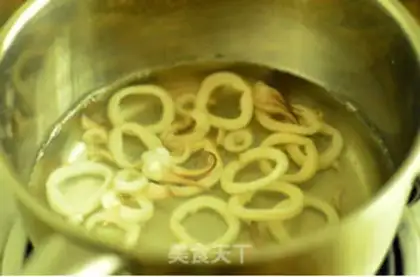 Make Pepper squid rings step 3