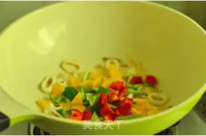 Make Pepper squid rings step 6