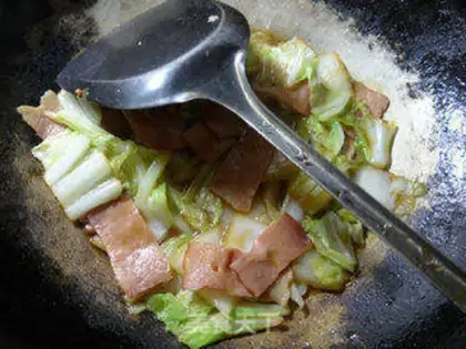 Make Bacon cabbage step 9