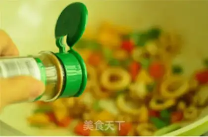 Make Pepper squid rings step 8