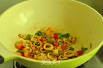 Make Pepper squid rings step 9