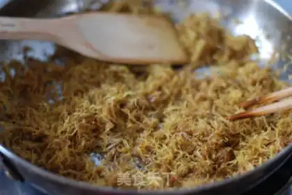 Make The silk is strong and the gold is loose step 8