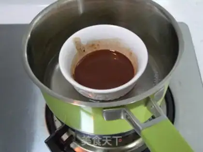 Make Chocolate almond cake step 1