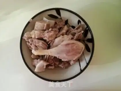 Make Duck blood fan soup step 0
