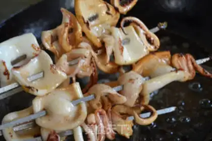 Make Spicy squid step 3