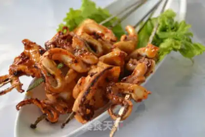 Make Spicy squid step 4