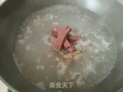 Make Duck blood fan soup step 7
