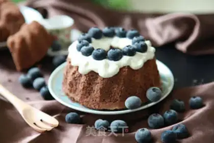 Make Chocolate almond cake step 9