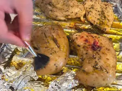 Make Roasted chicken legs step 4