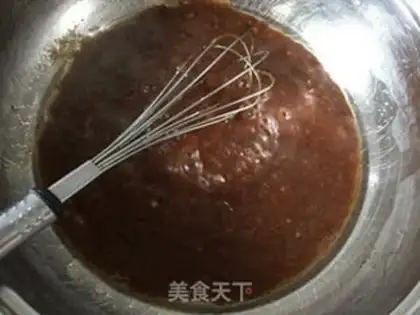 Make Red-tree cake step 4
