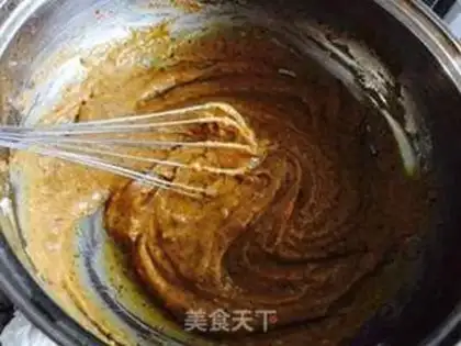 Make Red-tree cake step 7