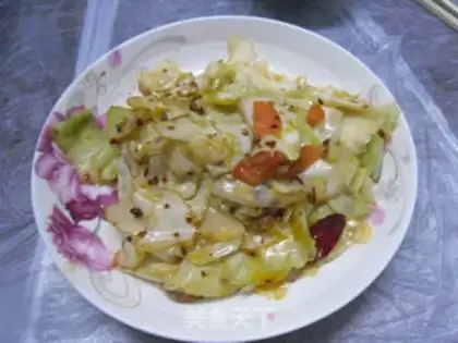 Make Spicy carrot cabbage step 4