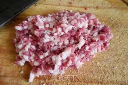 Make The moss pork dumplings step 0
