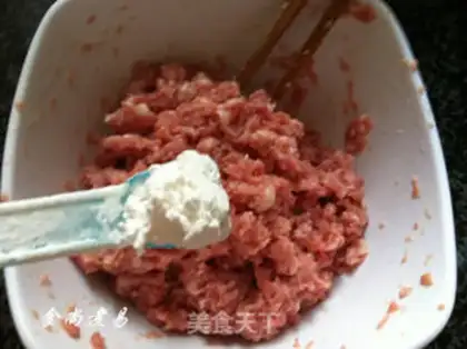 Make Salted fish meatloaf step 1