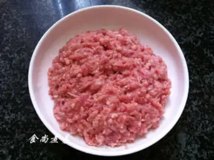 Make Salted fish meatloaf step 2