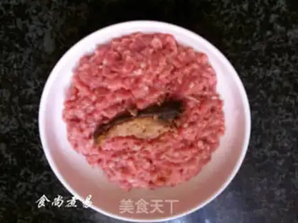 Make Salted fish meatloaf step 3